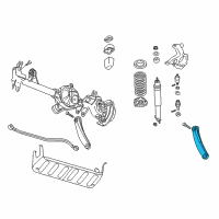 OEM 2000 Jeep Grand Cherokee Lower Control Arm Diagram - 52088208AE