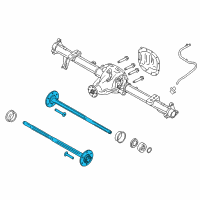 OEM 2017 Ford F-150 Axle Shafts Diagram - FL3Z-4234-C