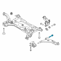 OEM 2017 Ford C-Max Mount Bolt Diagram - -W715485-S442