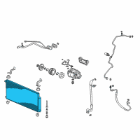 OEM Condenser Diagram - 80110-SWA-A01