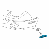 OEM Pontiac Sunfire Lamp Asm-Front Side Marker Diagram - 22689992