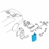 OEM 1997 BMW 540i Exchange Video Module, High Diagram - 65-50-8-375-668