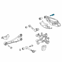 OEM 2016 Lexus NX200t Bolt, W/Washer Diagram - 90119-12422