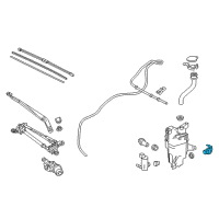 OEM 2014 Toyota RAV4 Washer Pump Diagram - 85330-42010