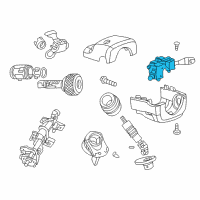 OEM 2002 Dodge Neon Switch-Multifunction Diagram - 5073044AB