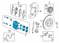 OEM 2022 Acura MDX HOUSING ASSY.R Diagram - 45001-TYA-A02