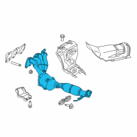 OEM 2015 Ford Transit Connect Manifold With Converter Diagram - EV6Z-5G232-C