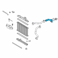 OEM 2011 Toyota Camry Inlet Pipe Diagram - 16321-31030