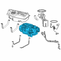 OEM 2018 Chrysler Pacifica Tank-Fuel Diagram - 68241466AB