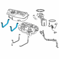 OEM Chrysler Voyager Strap-Fuel Tank Diagram - 68229309AA