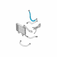 OEM Toyota Camry Inlet Hose Diagram - 32942-33020