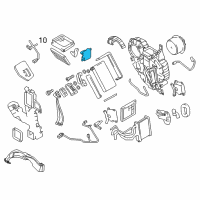 OEM 2011 Nissan Quest Mode Actuator Assembly Diagram - 27741-1JA0A