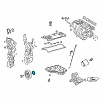 OEM 2019 Lexus UX250h Timing Cover Seal Diagram - 9031140044