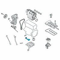 OEM Hyundai Elantra Screen Assembly-Oil Diagram - 26250-2B700