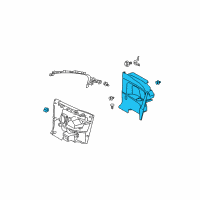 OEM Scion tC Quarter Trim Panel Diagram - 62510-21010-B1