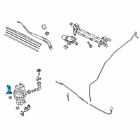 OEM Toyota Washer Pump Diagram - 85330-WB002