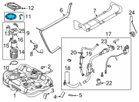 OEM 2022 Hyundai Elantra Ring-Lock Diagram - 31152-L0000