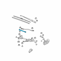 OEM 2011 Honda Fit Rod Unit A Diagram - 76540-TK6-A01