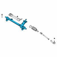 OEM Lincoln Corsair GEAR - RACK AND PINION STEERIN Diagram - LX6Z-3504-BA