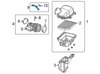 OEM 2019 Jeep Grand Cherokee MAKE UP AIR Diagram - 53010986AC