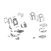 OEM 2008 Chevrolet Impala Occupant Module Diagram - 19124416