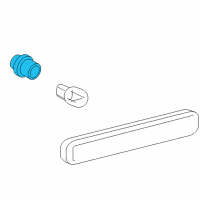 OEM Cadillac Socket Diagram - 16524383