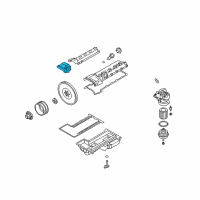 OEM 2007 BMW M6 Cover Diagram - 11-12-7-835-517