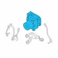 OEM Hyundai Genesis Abs Anit Lock Brake Pump Diagram - 58920-B1110