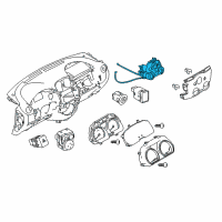 OEM Nissan Versa Note Controller Assy-Air Conditiner Diagram - 27510-9KF0A