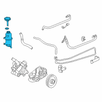 OEM Pontiac Reservoir Asm-P/S Fluid Diagram - 15780065