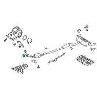 OEM Infiniti QX50 Gasket-Exhaust Diagram - 20692-5NA0A