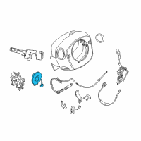 OEM Nissan Sensor Assembly-Steering Angle Diagram - 47945-1PA0A