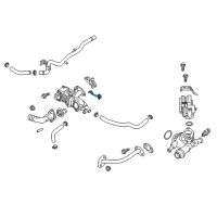 OEM 2020 Kia Optima Gasket-Water Pump, Upper Diagram - 251242E270