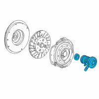 OEM 2002 Ford F-150 Release Bearing Diagram - 9L5Z-7A508-A