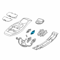 OEM 2006 Jeep Liberty Lens Diagram - 5012882AA