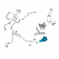 OEM 2012 Chevrolet Impala Valve Asm-Secondary Air Injection Shutoff & Check(LH) Diagram - 12633749