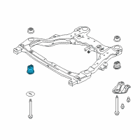 OEM 2017 Ford Special Service Police Sedan Front Insulator Diagram - BB5Z-5400155-A