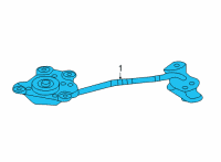 OEM 2022 Kia Sorento CARRIER ASSY-SPARE W Diagram - 62800R5100