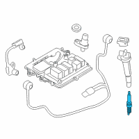 OEM BMW X4 Spark Plugs Diagram - 12-12-0-039-634