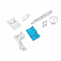 OEM 2021 Ford Transit-350 Junction Block Diagram - KK3Z-15604-E