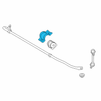 OEM 2017 Lexus RC350 Bracket, Rear STABILIZER Diagram - 48832-30070