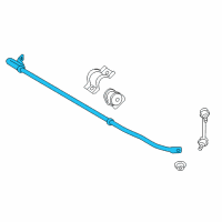 OEM 2016 Lexus IS350 Bar, Stabilizer, Rear Diagram - 48812-53050