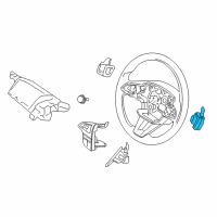 OEM 2017 Ford Escape Paddle Switch Diagram - F1EZ-3F884-B