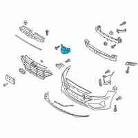 OEM 2020 Hyundai Elantra Unit Assembly-Front Radar Diagram - 99110-F2100