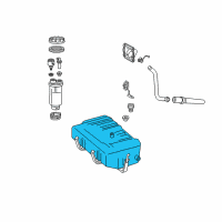 OEM 1994 Dodge B150 Fuel Tank Diagram - 4796646