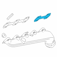 OEM 2012 Ford E-350 Super Duty Manifold Gasket Diagram - BC2Z-9448-C