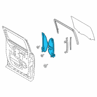 OEM 2020 Ford F-150 Window Regulator Diagram - FL3Z-1627000-W