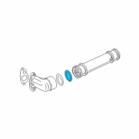 OEM 2002 Ford F-350 Super Duty Oil Cooler O-Ring Diagram - 1C3Z-6C610-BA