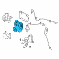 OEM 2022 Ford Ranger Modulator Valve Diagram - HB3Z-2C405-A