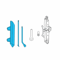 OEM 2016 Infiniti QX60 Tool Set-STNDRD Diagram - 99501-3JA0B